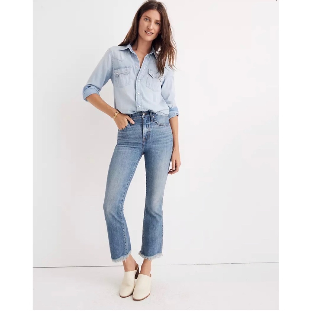Madewell Cali Demi-Boot Jeans in Comfort Stretch